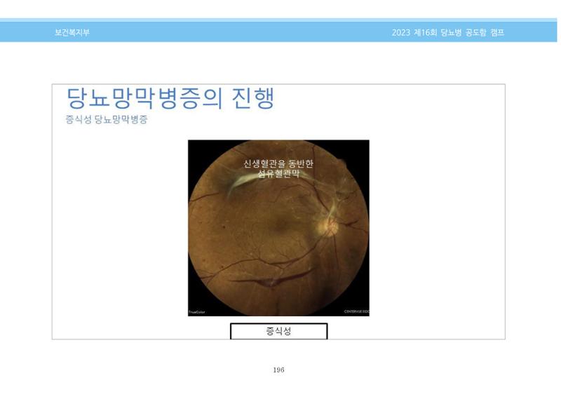 한국소아당뇨인협회 16회 공도함 캠프 E북 자료집 196페이지