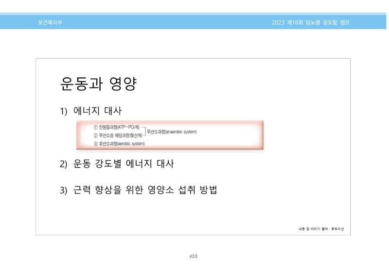 한국소아당뇨인협회 16회 공도함 캠프 E북 자료집 433페이지