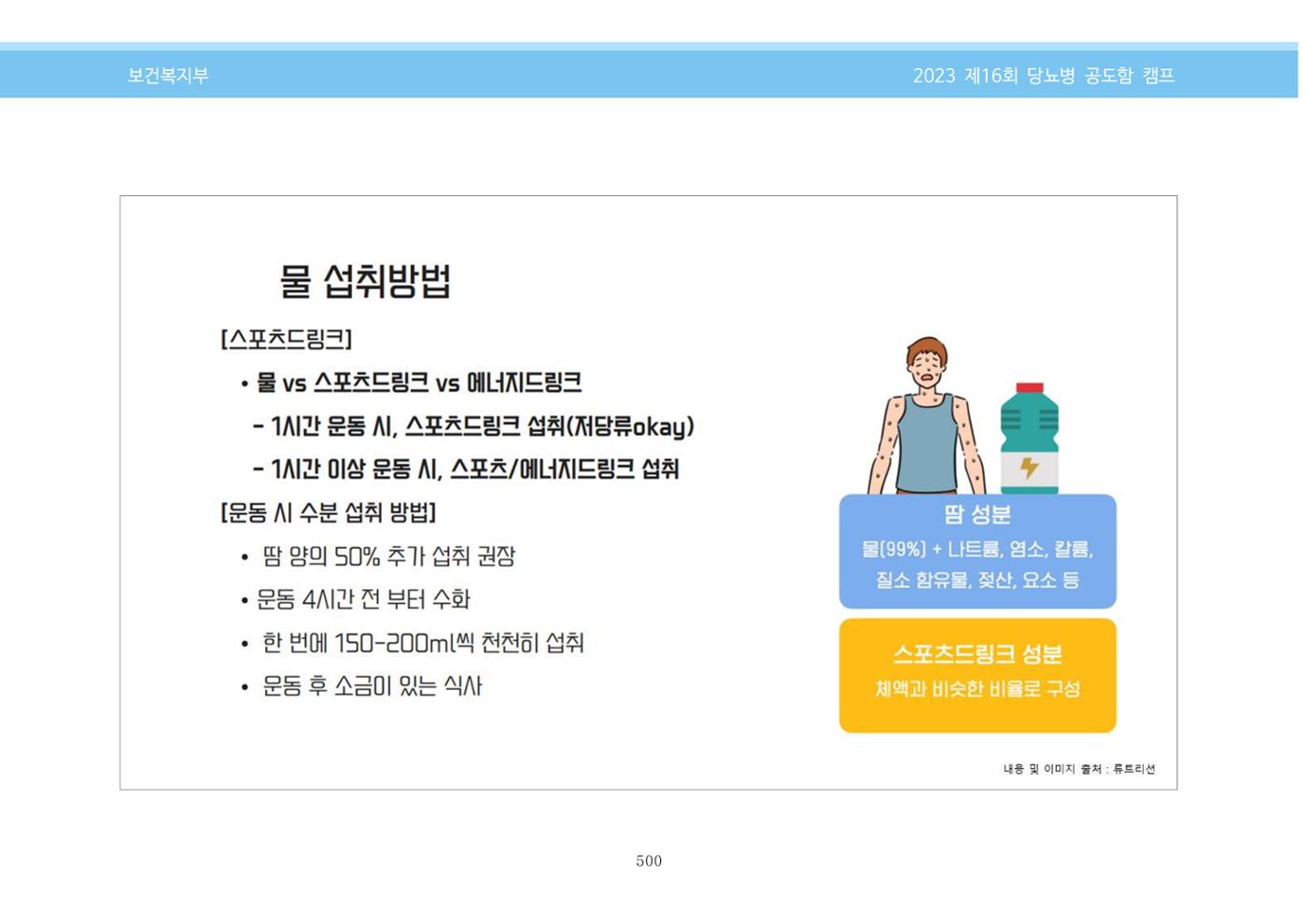 한국소아당뇨인협회 16회 공도함 캠프 E북 자료집 500페이지
