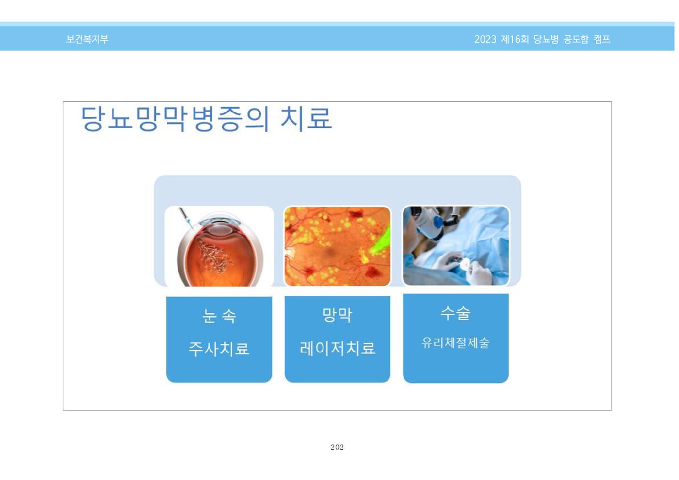 한국소아당뇨인협회 16회 공도함 캠프 E북 자료집 202페이지