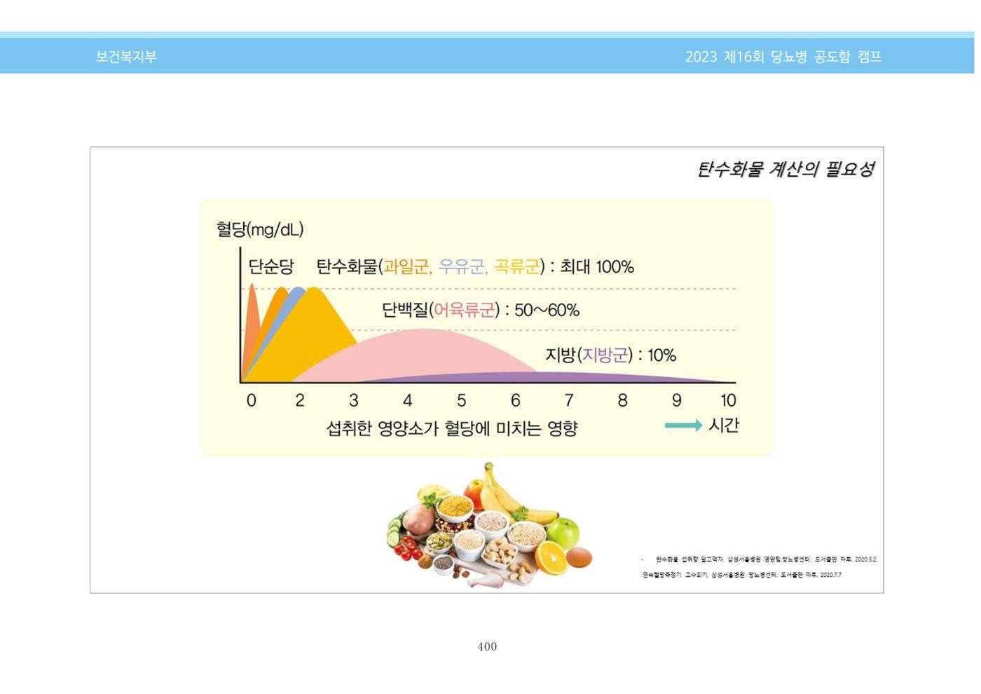 한국소아당뇨인협회 16회 공도함 캠프 E북 자료집 400페이지