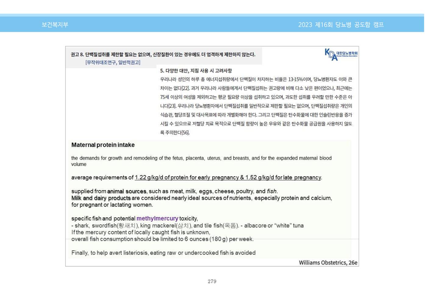 한국소아당뇨인협회 16회 공도함 캠프 E북 자료집 279페이지
