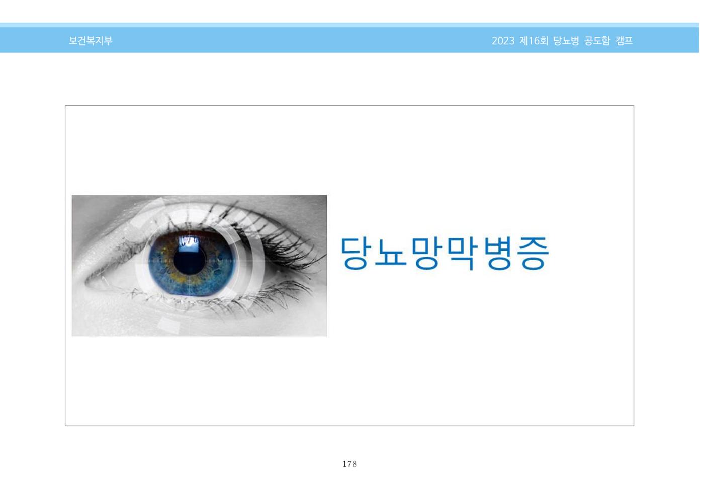 한국소아당뇨인협회 16회 공도함 캠프 E북 자료집 178페이지