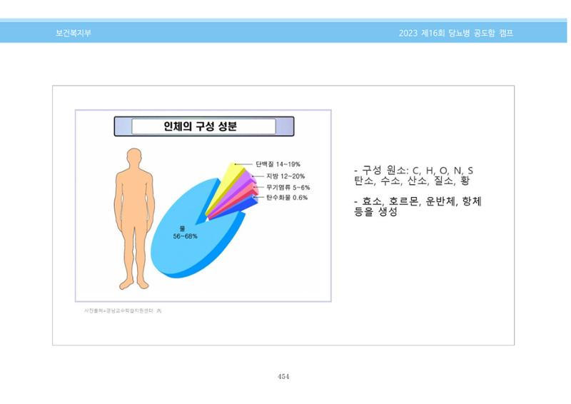 한국소아당뇨인협회 16회 공도함 캠프 E북 자료집 454페이지