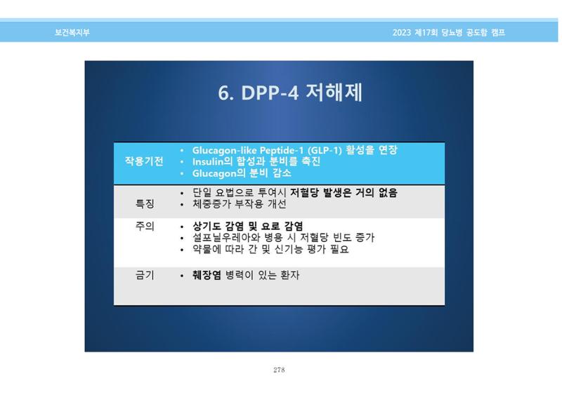 한국소아당뇨인협회 17회 공도함 캠프 E북 자료집 278페이지