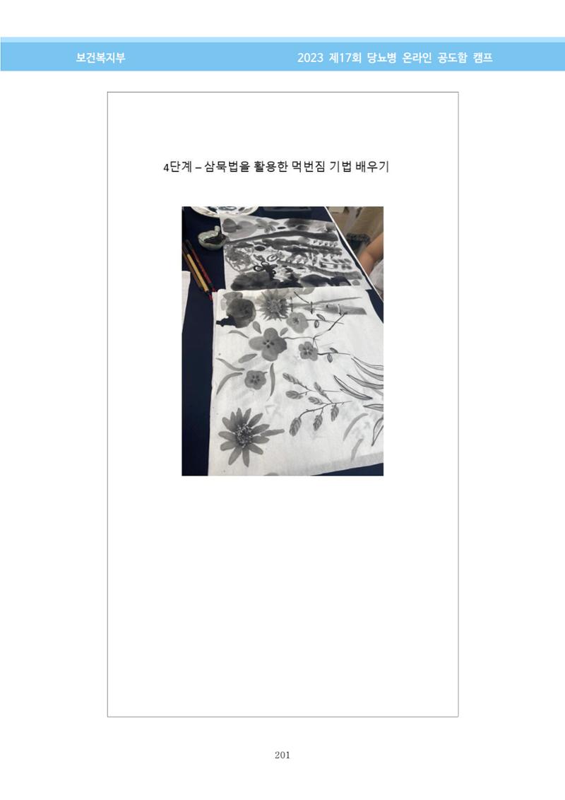 한국소아당뇨인협회 17회 공도함 캠프 E북 자료집 201페이지