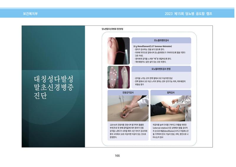 한국소아당뇨인협회 15회 공도함 캠프 E북 자료집 166페이지