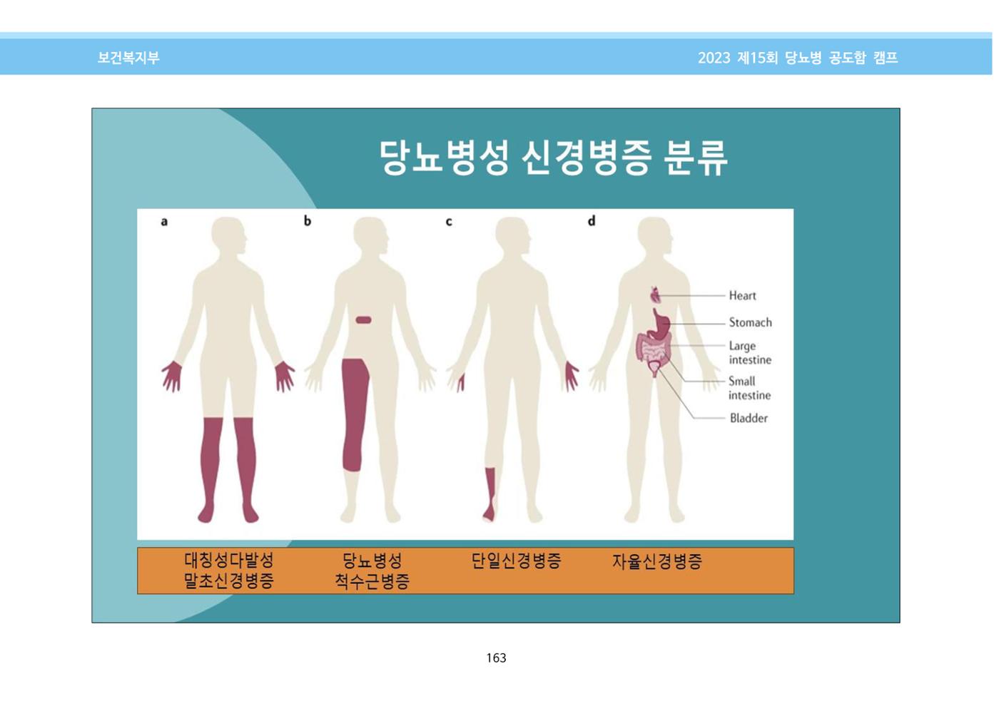 한국소아당뇨인협회 15회 공도함 캠프 E북 자료집 163페이지