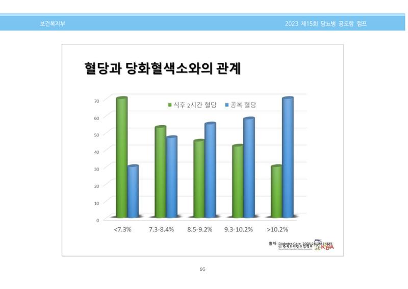 한국소아당뇨인협회 15회 공도함 캠프 E북 자료집 95페이지