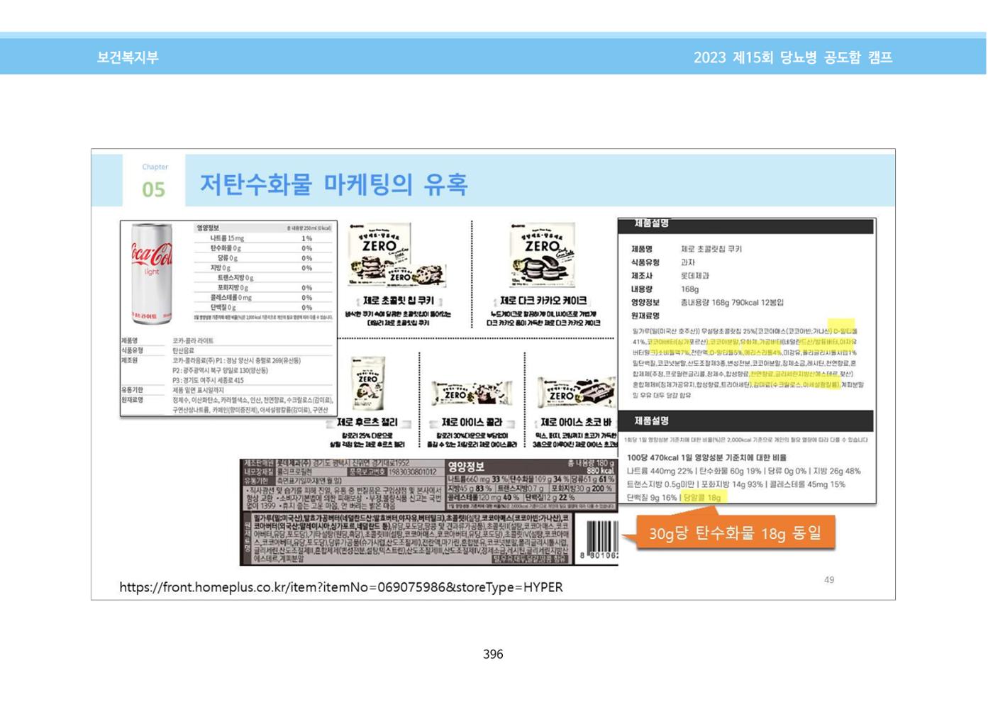 한국소아당뇨인협회 15회 공도함 캠프 E북 자료집 396페이지