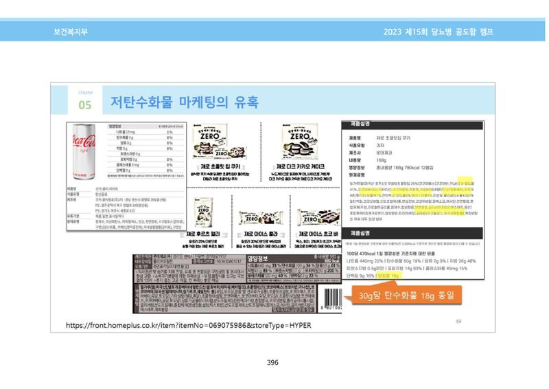 한국소아당뇨인협회 15회 공도함 캠프 E북 자료집 396페이지