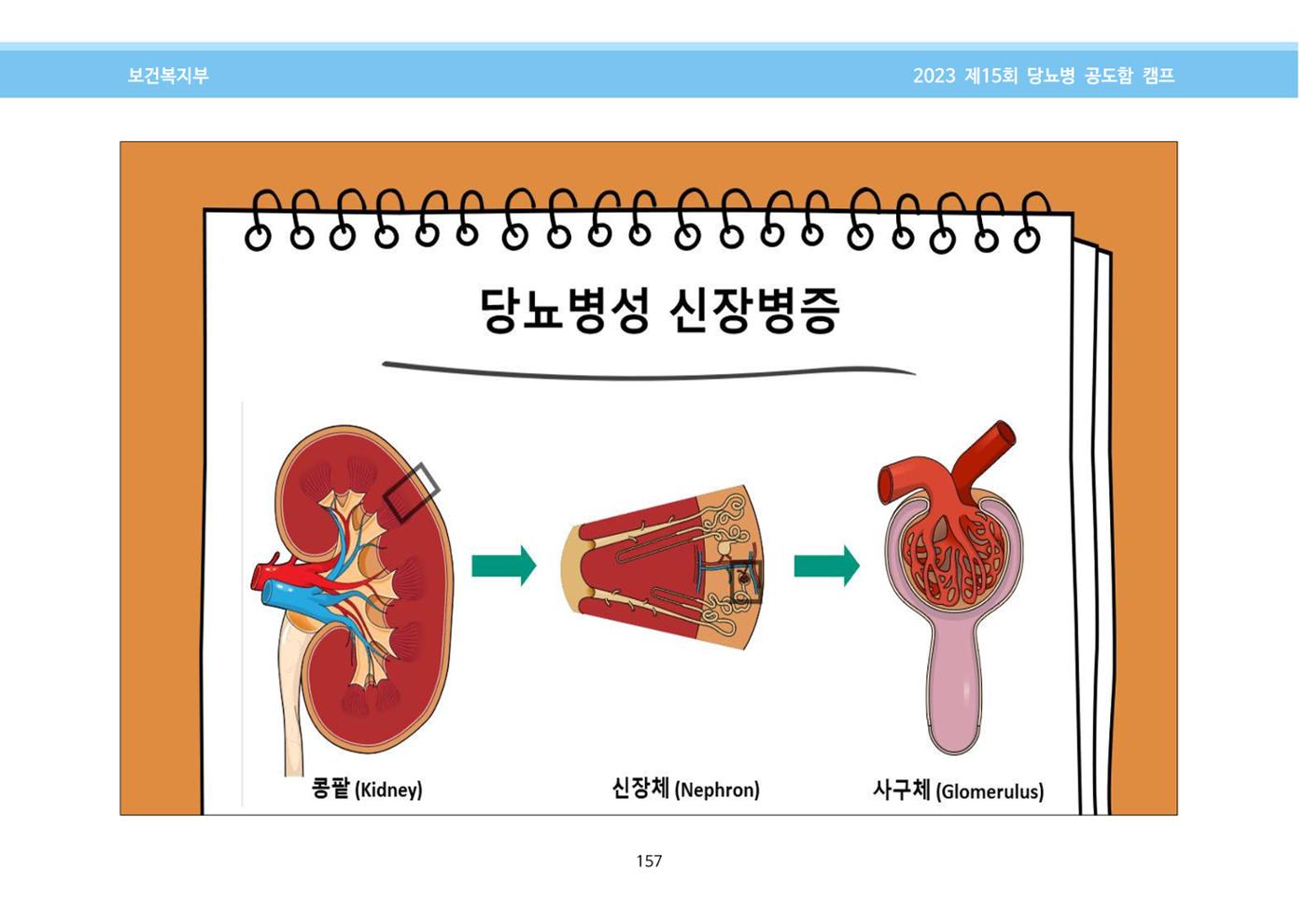 한국소아당뇨인협회 15회 공도함 캠프 E북 자료집 157페이지