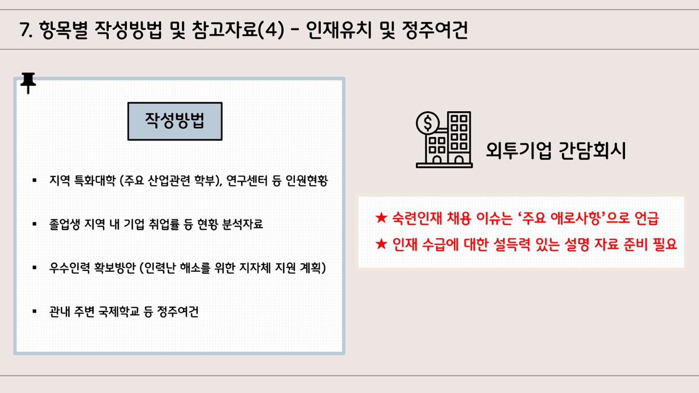 지자체 투자유치 IR자료작성 가이드 17페이지