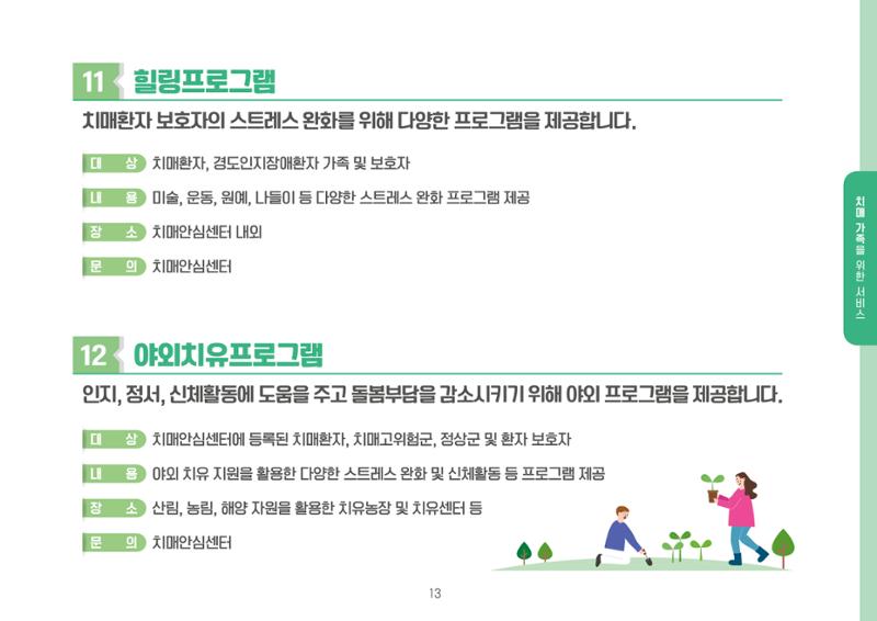 2023년 치매어르신 지원서비스 안내서 13페이지