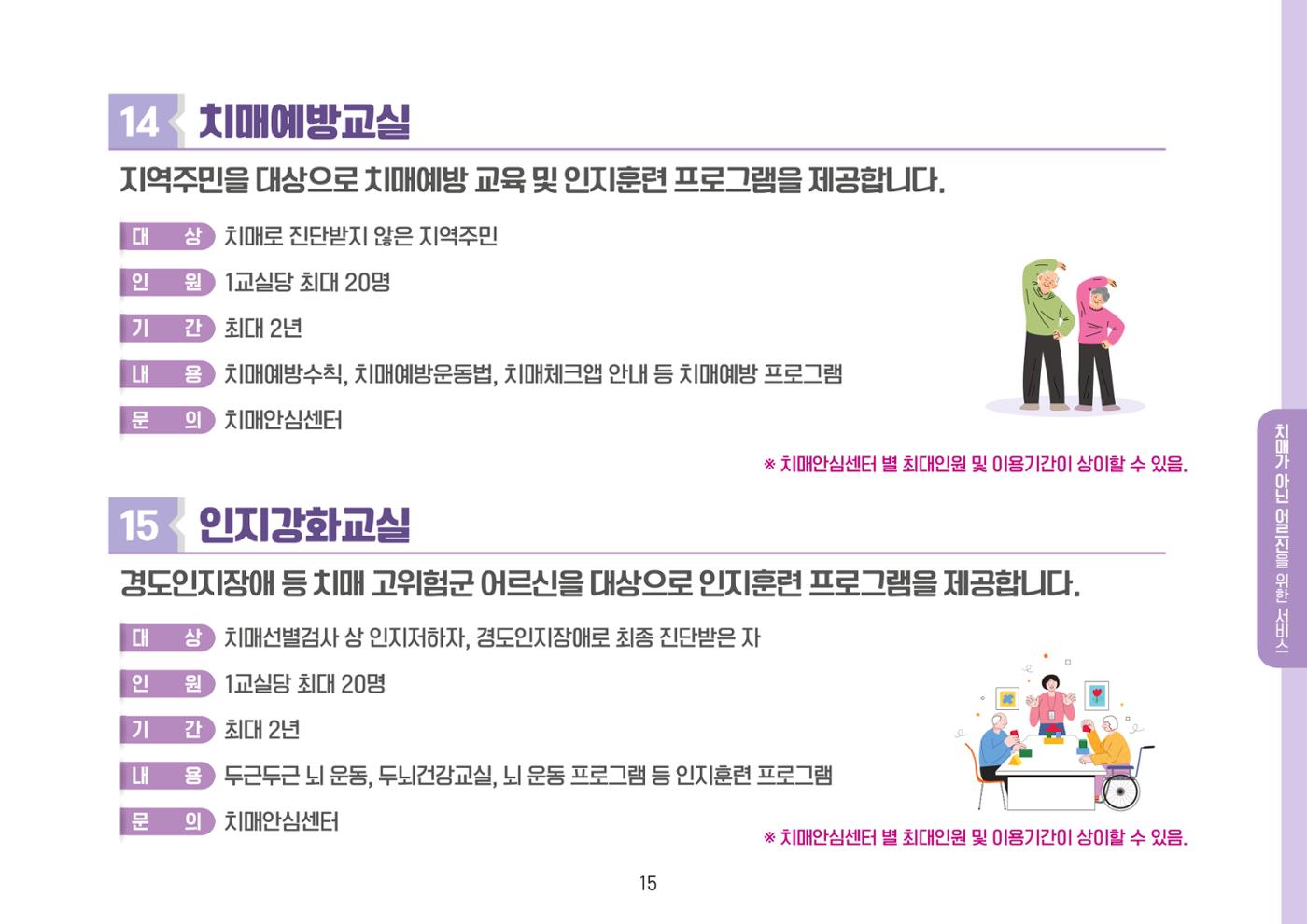 2023년 치매어르신 지원서비스 안내서 15페이지