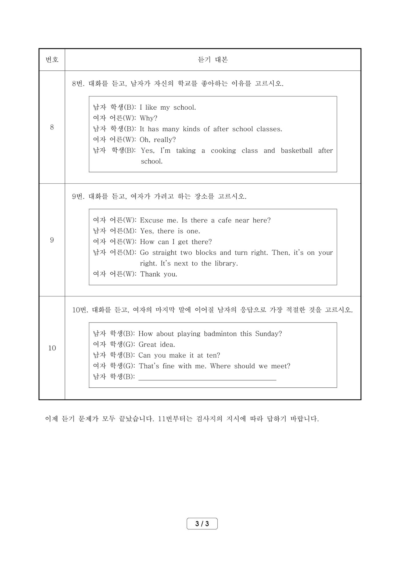 22 기초학력 진단평가 중3 45페이지