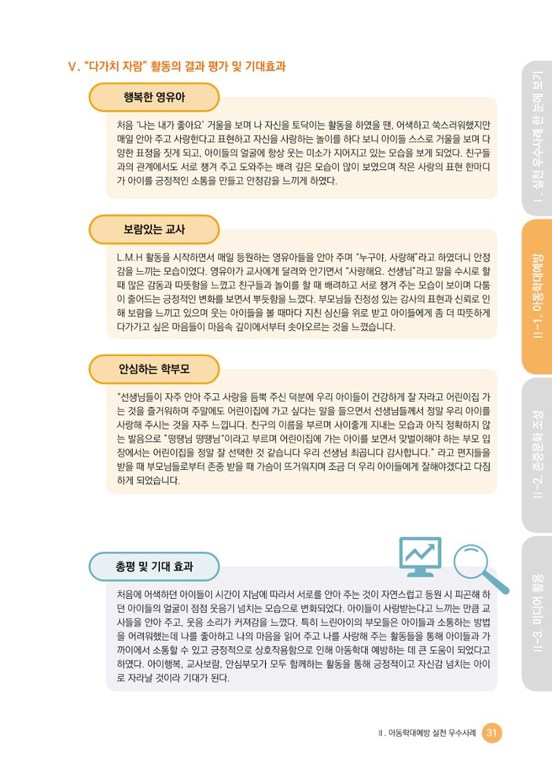 아동학대예방·존중문화·미디어 활용 우수사례 우리 어린이집에서 적용하기 30페이지