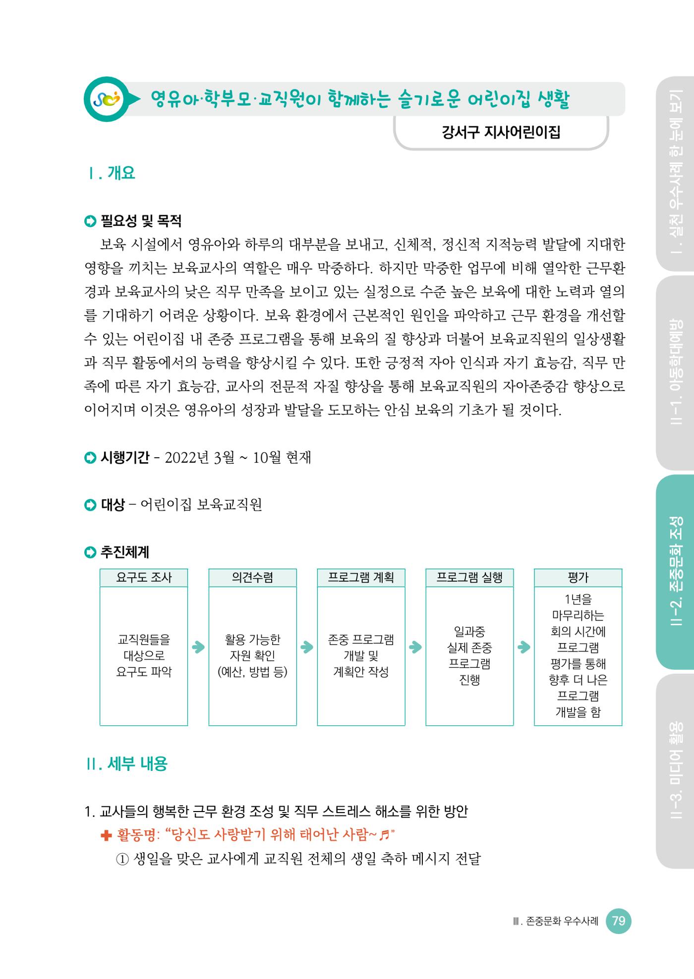 아동학대예방·존중문화·미디어 활용 우수사례 우리 어린이집에서 적용하기 78페이지