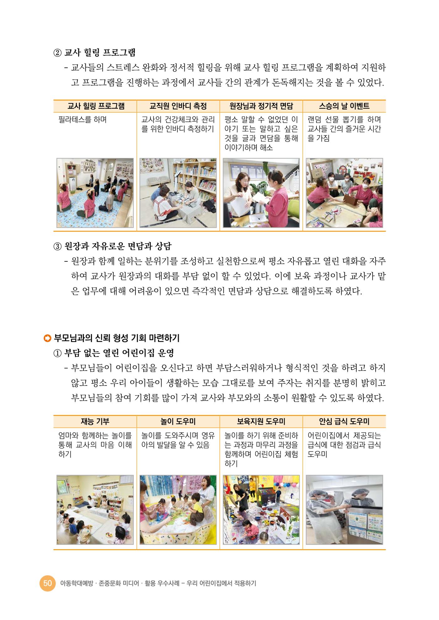 아동학대예방·존중문화·미디어 활용 우수사례 우리 어린이집에서 적용하기 49페이지