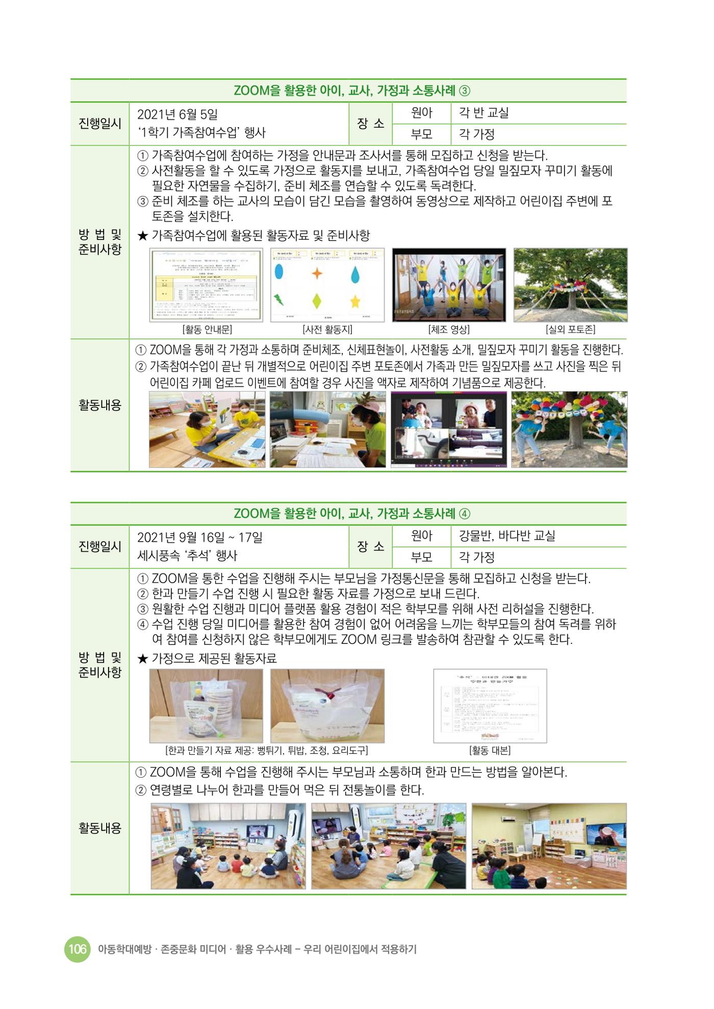 아동학대예방·존중문화·미디어 활용 우수사례 우리 어린이집에서 적용하기 105페이지