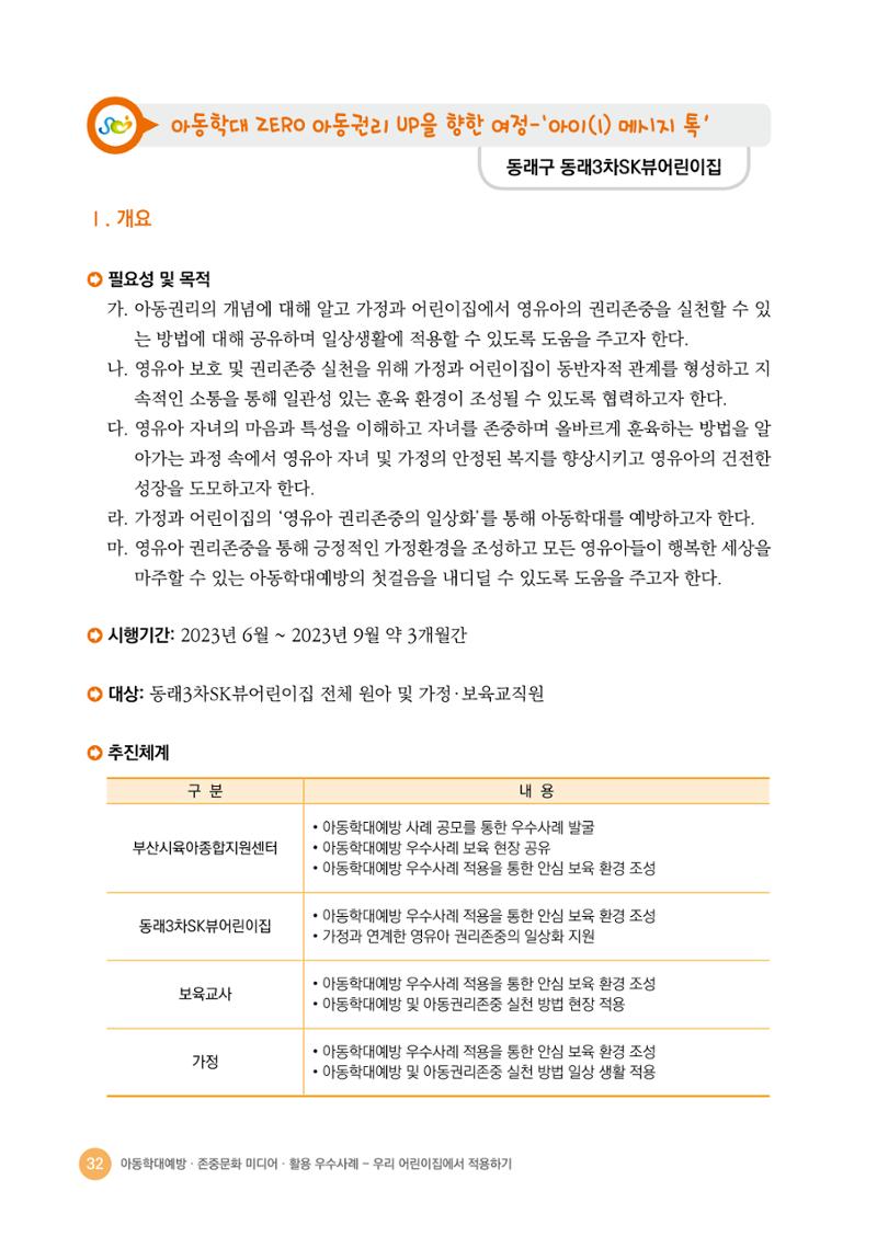아동학대예방·존중문화·미디어 활용 우수사례 우리 어린이집에서 적용하기 31페이지