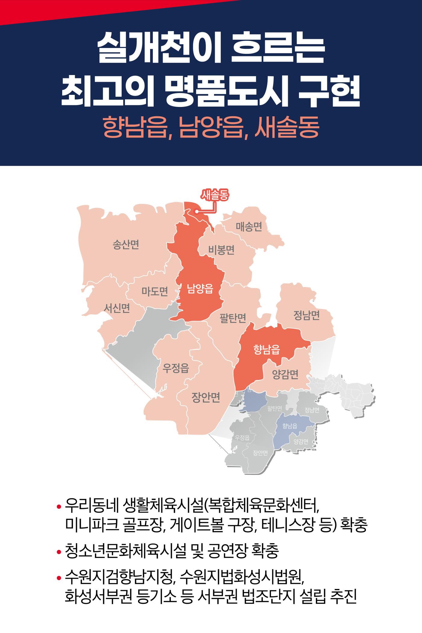 홍형선 화성시갑 국회의원후보 선거 공약 25페이지