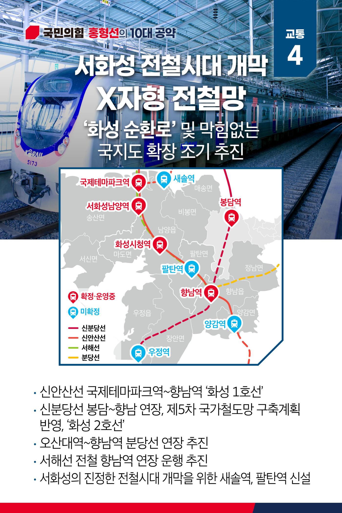홍형선 화성시갑 국회의원후보 선거 공약 7페이지