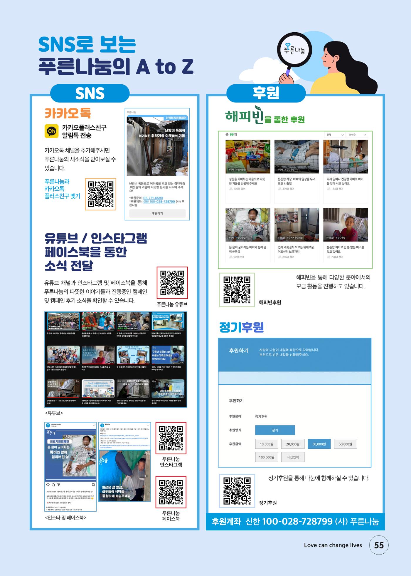 푸른나눔 2023 하반기 소식지 55페이지
