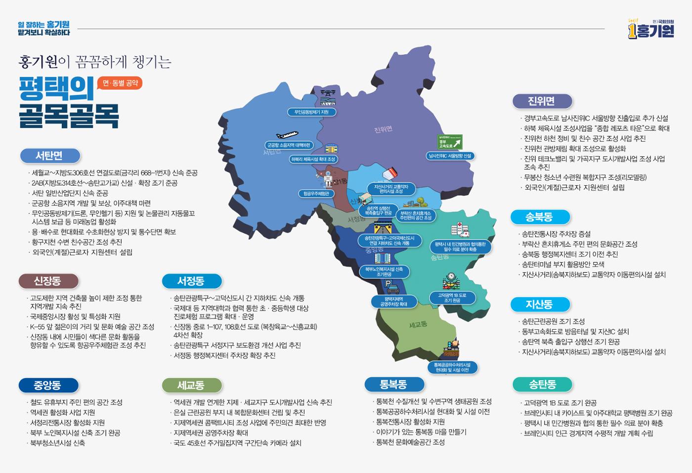 [홍기원 평택갑 국회의원 후보 공보물]맡겨보니 확실하다! 5페이지