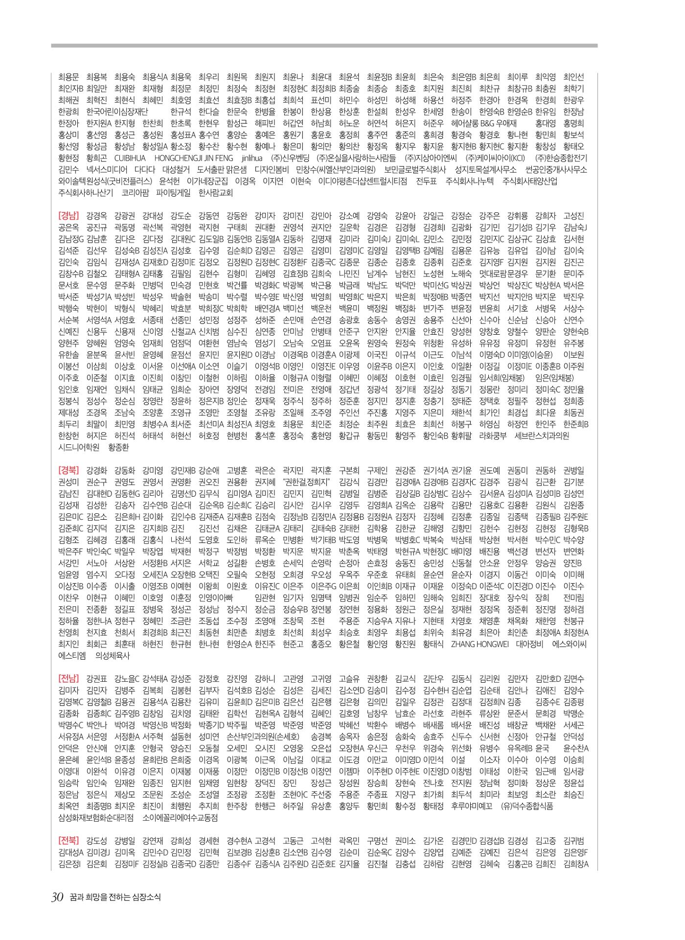 2024 심장소식 봄호 141호 30페이지
