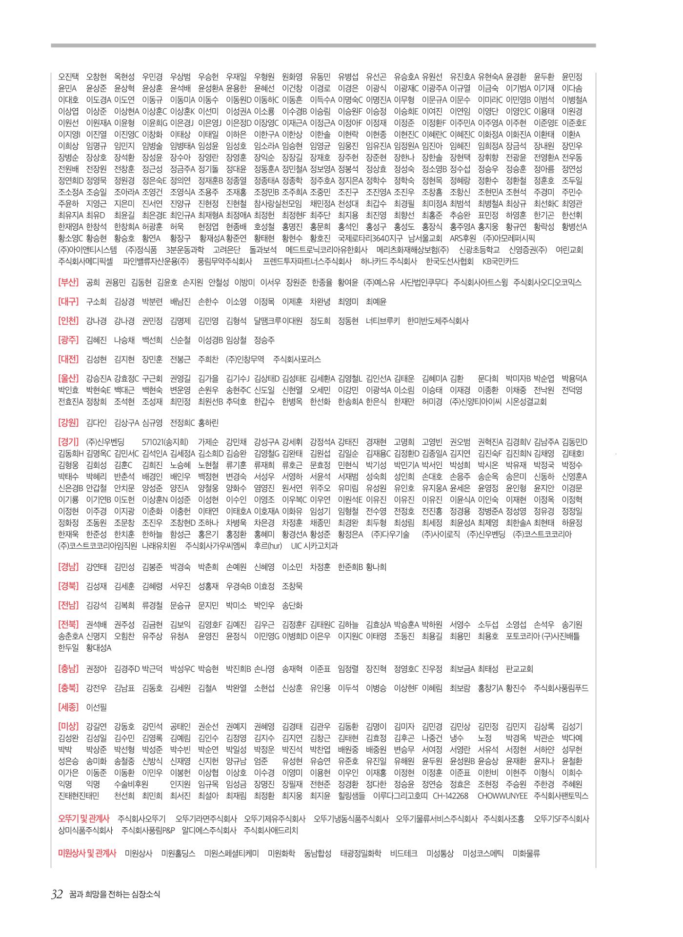2024 심장소식 봄호 141호 32페이지
