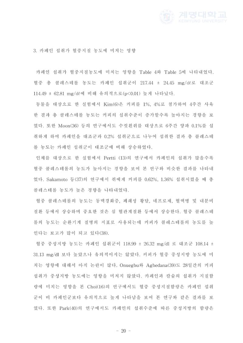 카페인 첨가 식이 28페이지