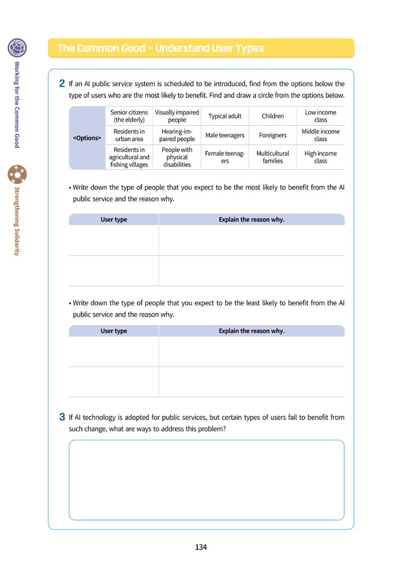 AI Ethics for middle school students 137페이지