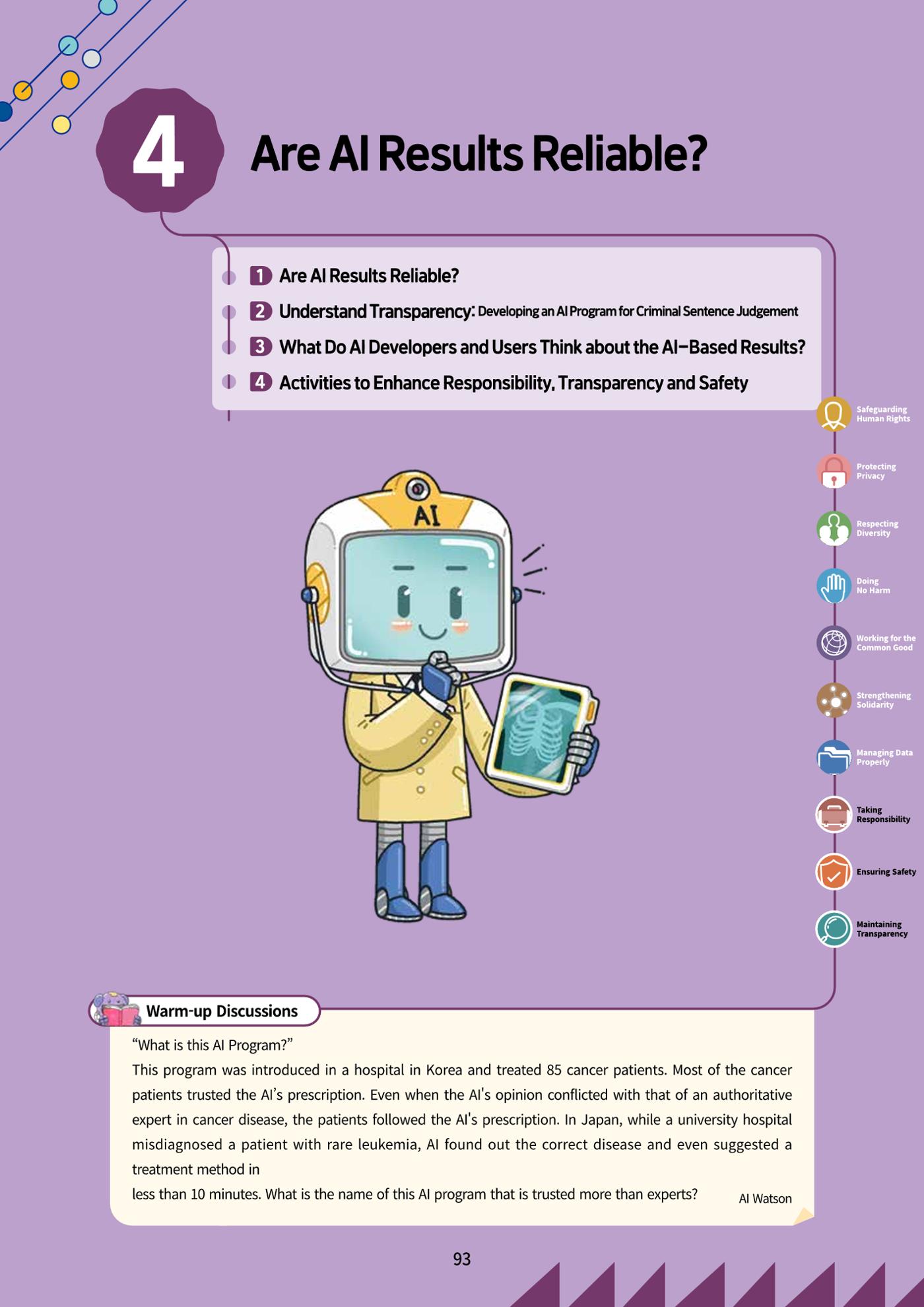 AI Ethics for middle school students 96페이지