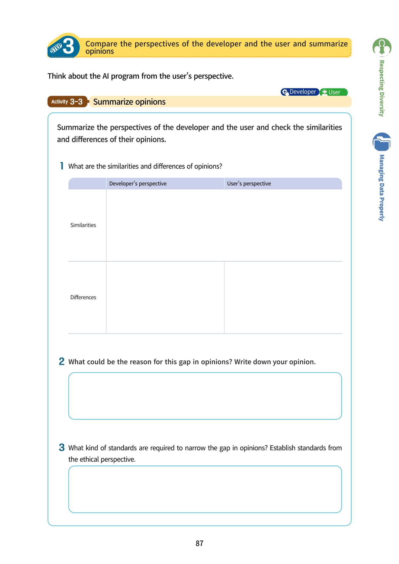 AI Ethics for middle school students 90페이지