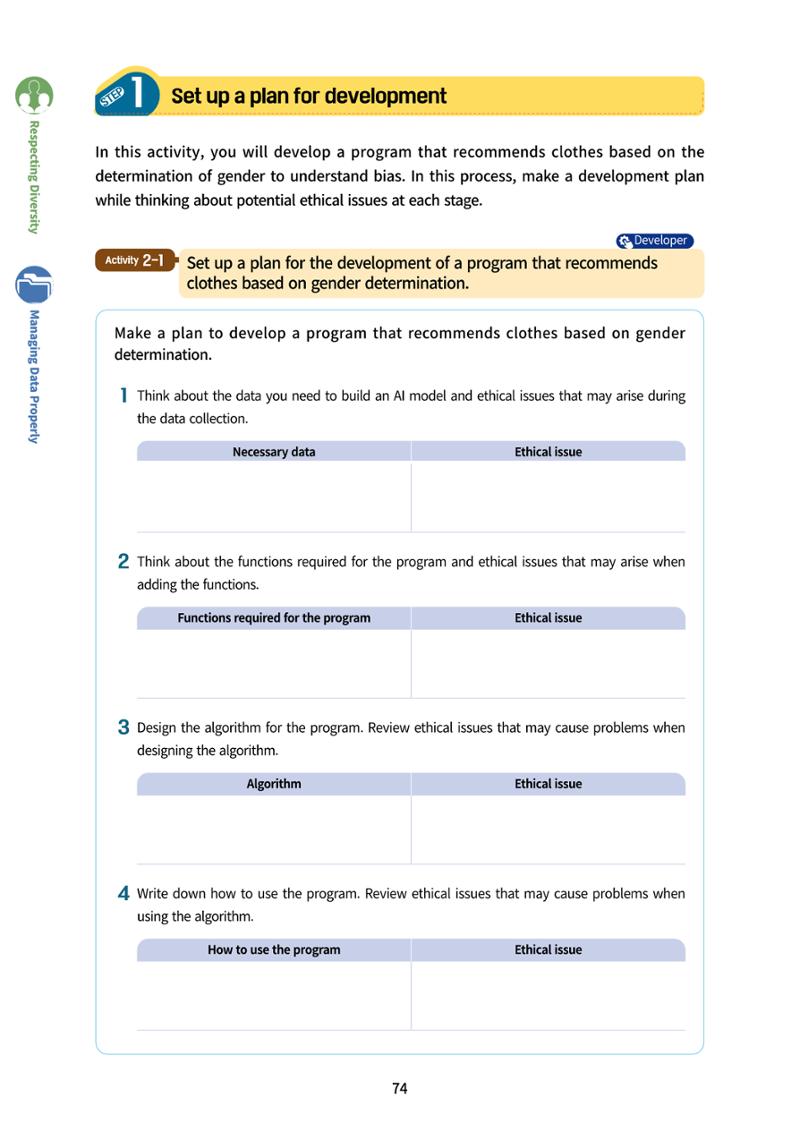 AI Ethics for middle school students 87페이지