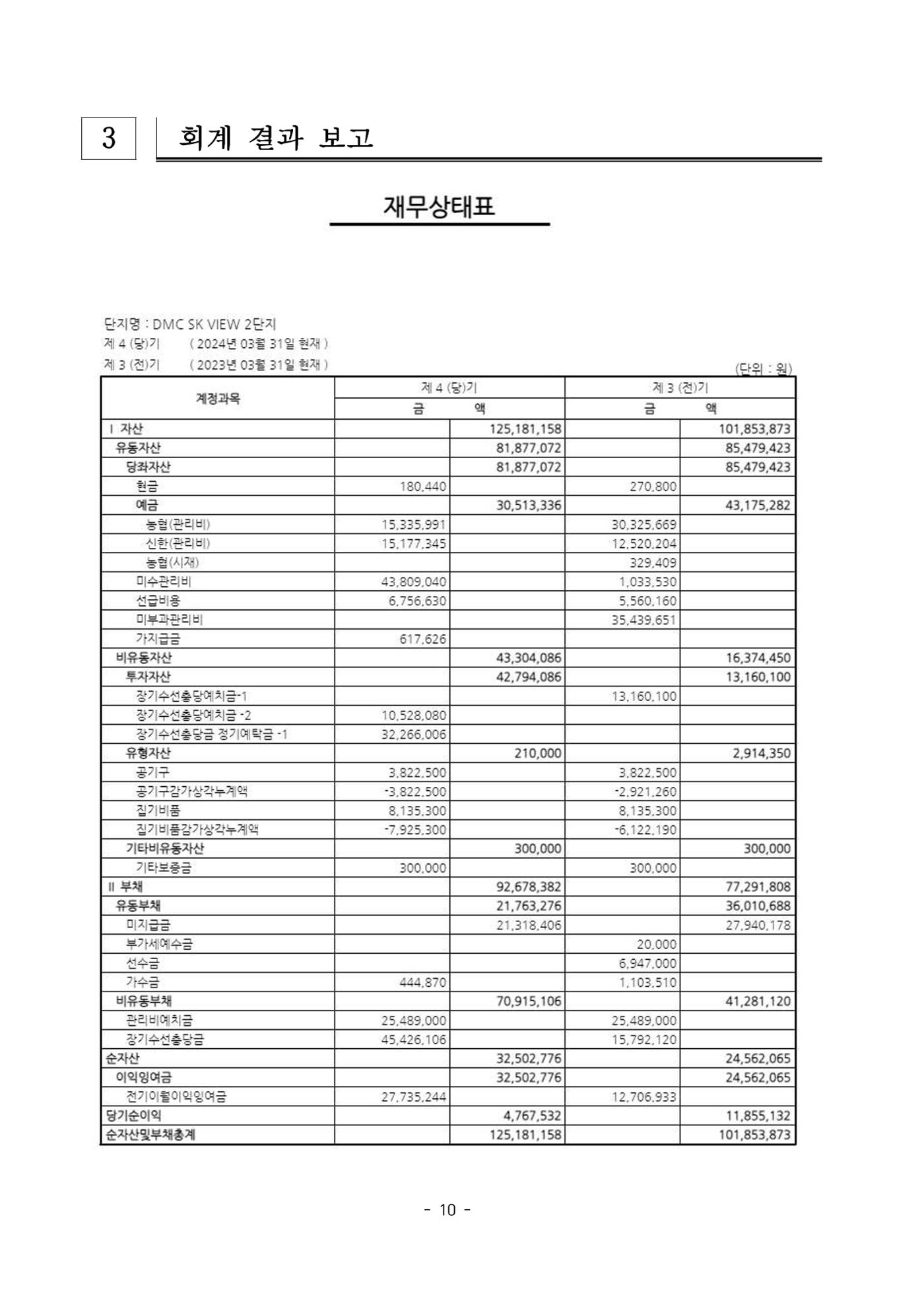 DMC SK뷰 2단지 정기총회 10페이지