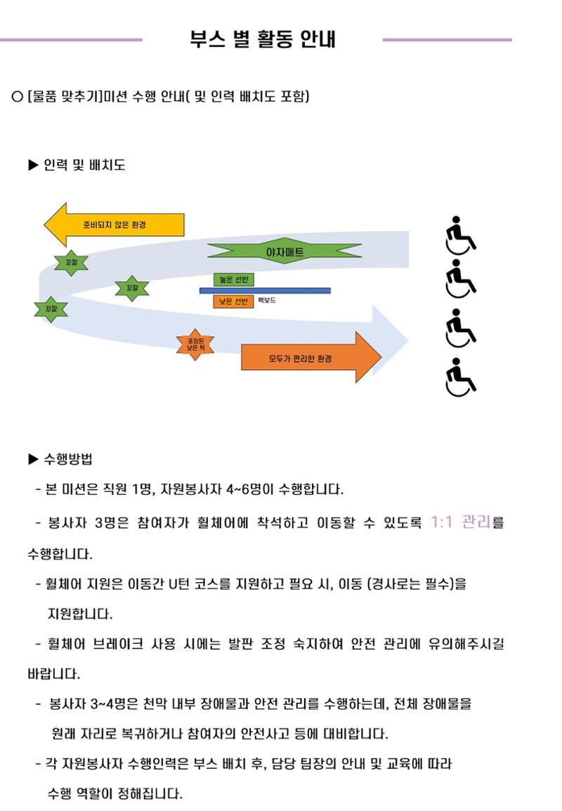 '어서와요, 에덴의 숲' 자원봉사 안내서 18페이지