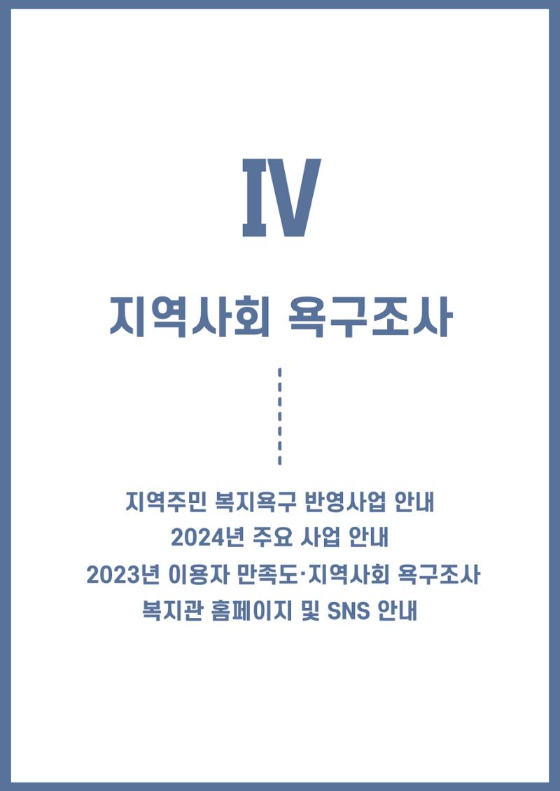 2023년 강릉종합사회복지관 사업보고서 35페이지