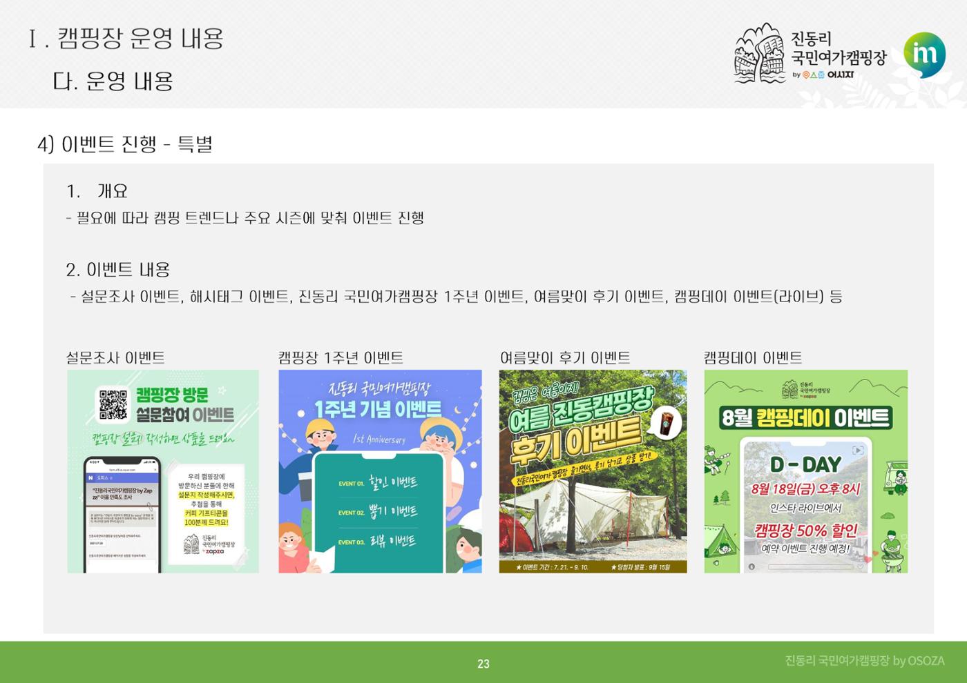 2024 진동리국민여가캠핑장, since.2021~ 23페이지