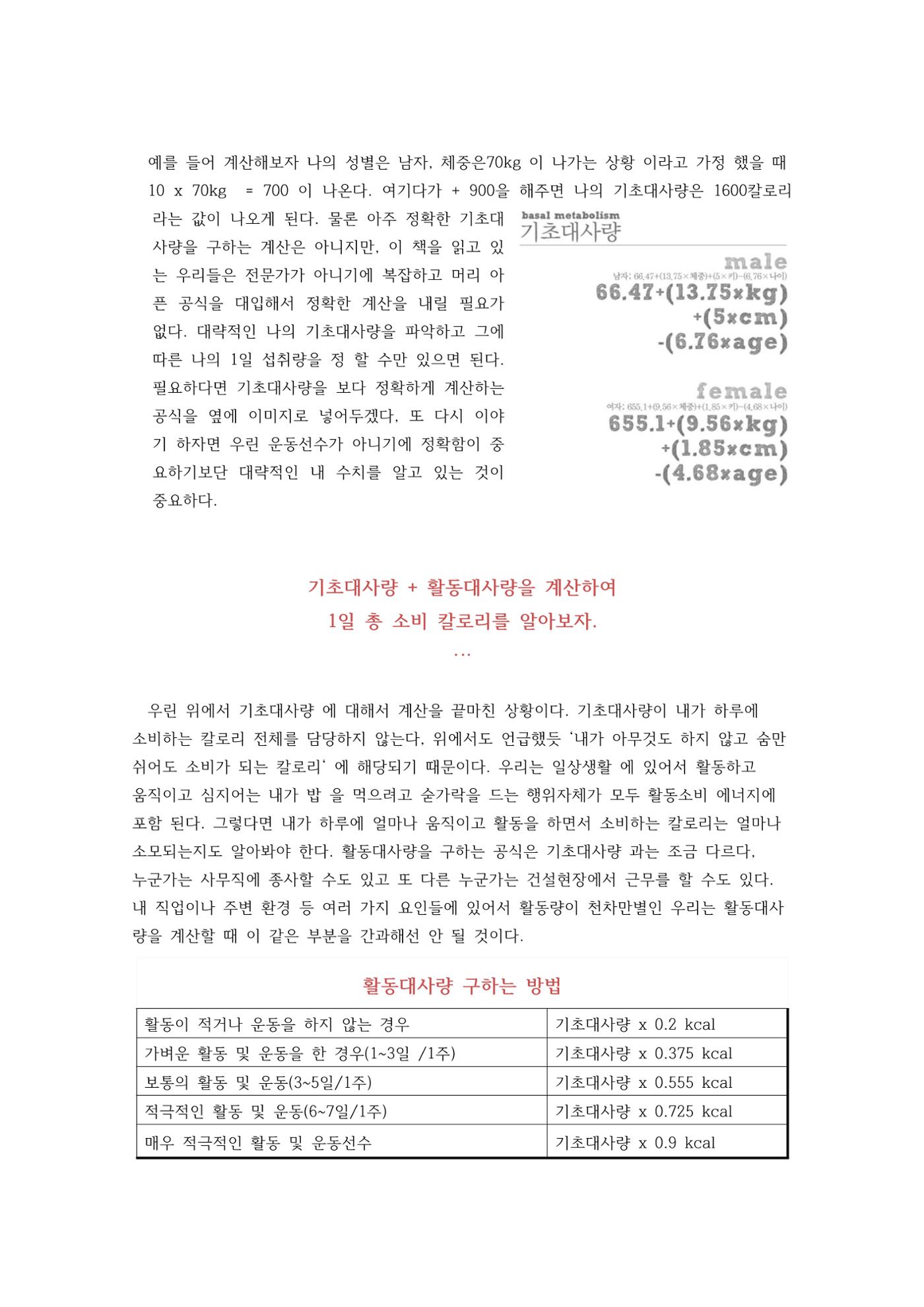다이어트 성공 공식 6페이지