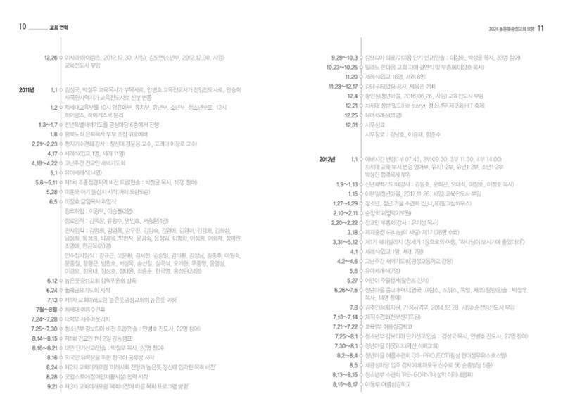 2024 높은뜻광성교회 요람 7페이지