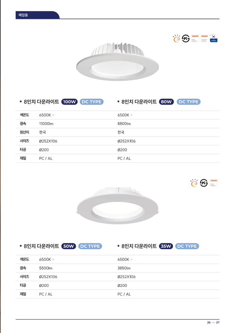 나스필코리아 카다록 2024 26페이지