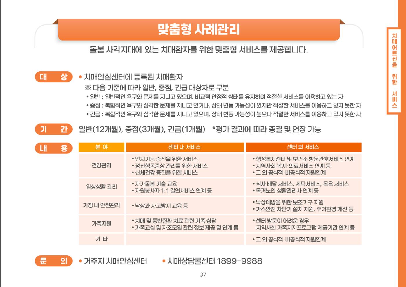 2024년 치매어르신 지원서비스 안내 7페이지