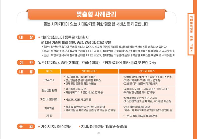 2024년 치매어르신 지원서비스 안내 7페이지