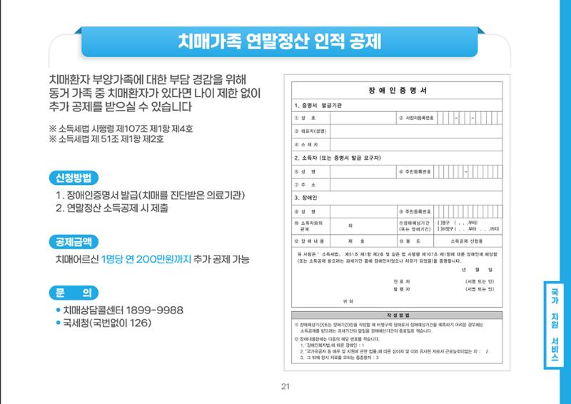 2024년 치매어르신 지원서비스 안내 21페이지