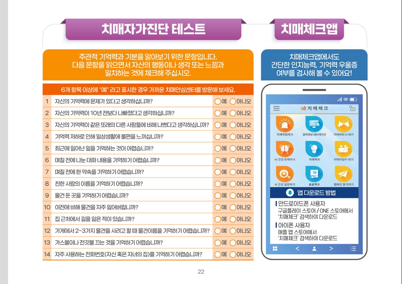 2024년 치매어르신 지원서비스 안내 22페이지
