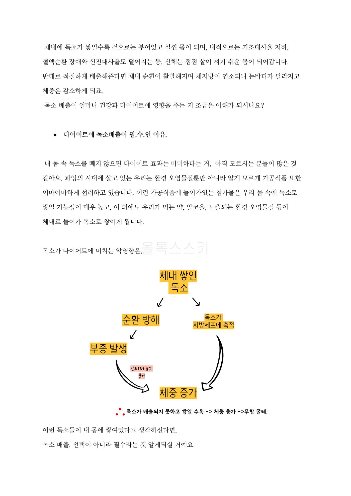 스키의 디톡스 다이어트 8페이지