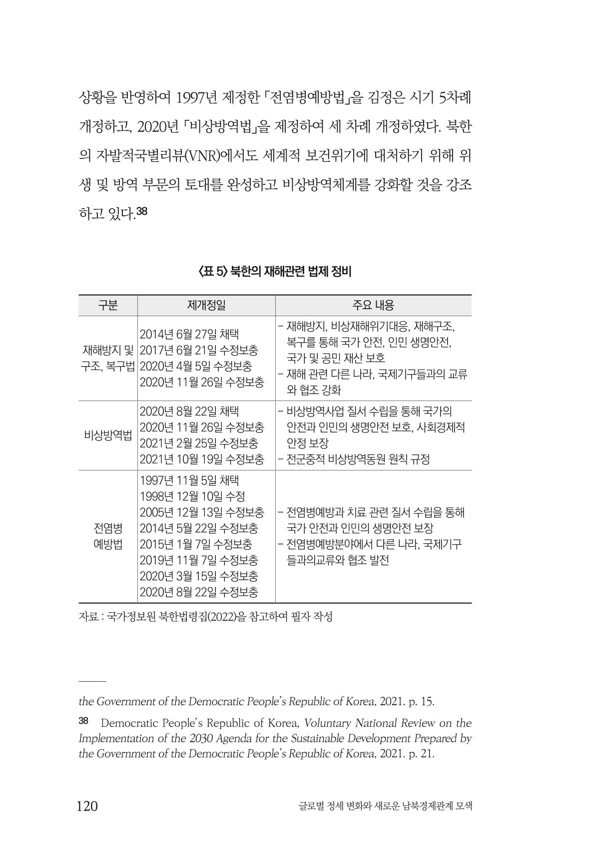 글로벌 정세 변화와 새로운 남북경제관계 모색 122페이지