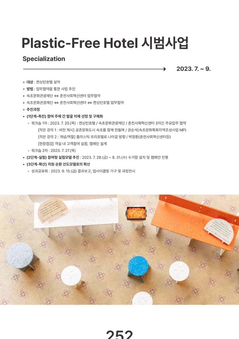 속초문화특화지역조성사업 2023년도 연감 255페이지